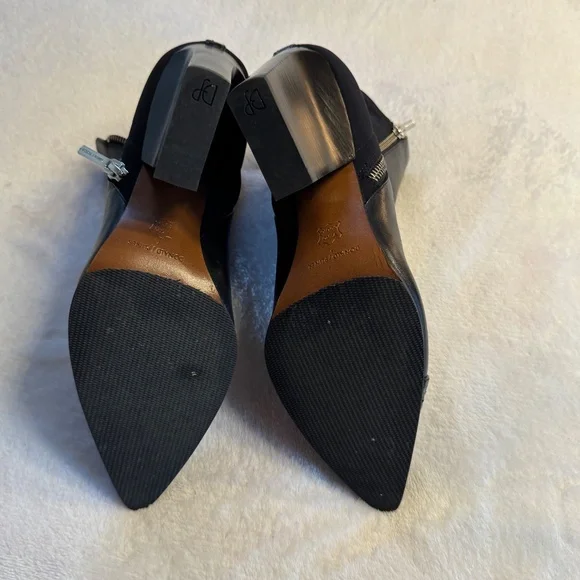 Size 9 Donald J Pliner Volt Snakeskin Embossed Cap Toe Bootie - Picture 5 of 12